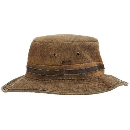 Boonie Hat, Brown, Stetson, Bucket Hat, Side View