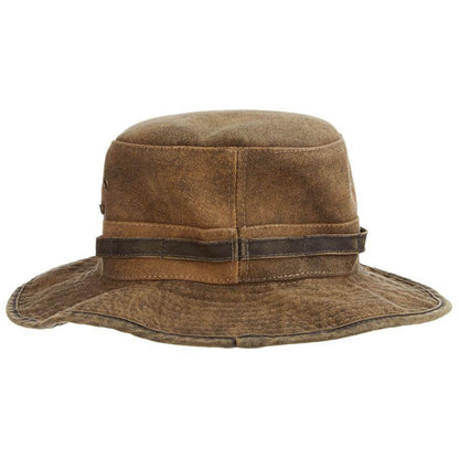 Boonie Hat, Brown, Stetson, Bucket Hat, Rear View