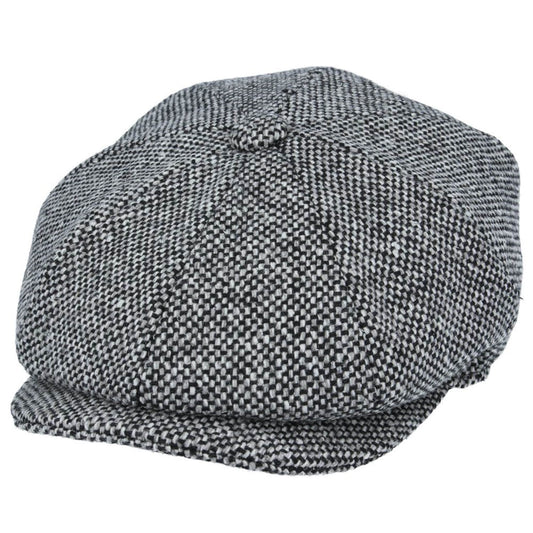 Newsboy Cap, Grey, Salt and Pepper