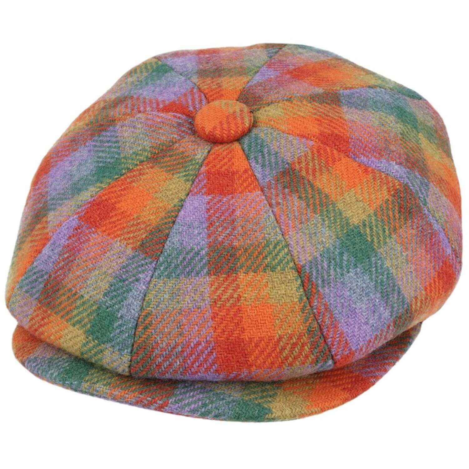 Multicolour Baker Boy Cap