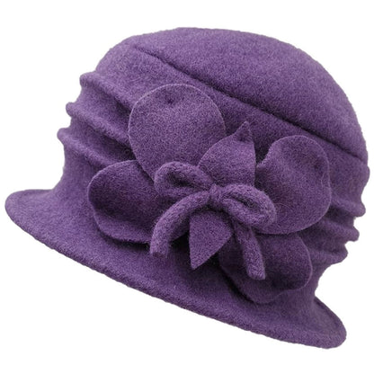 Cloche Hat, Lilac, Vintage Hat